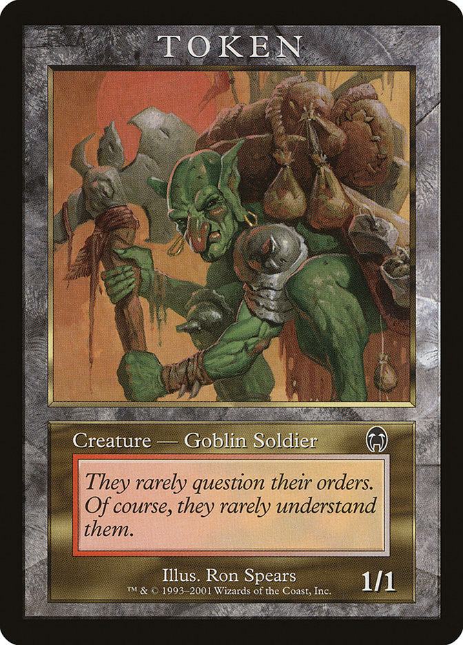 Goblin Soldier [Magic Player Rewards 2001] | PLUS EV GAMES 