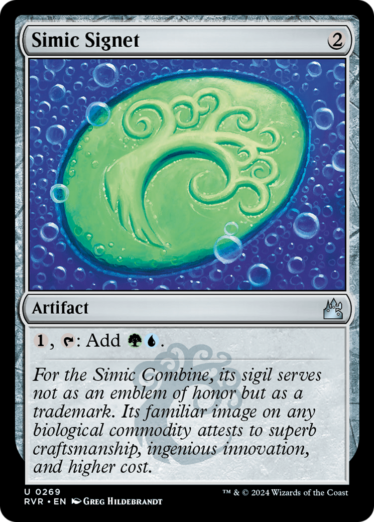 Simic Signet [Ravnica Remastered] | PLUS EV GAMES 