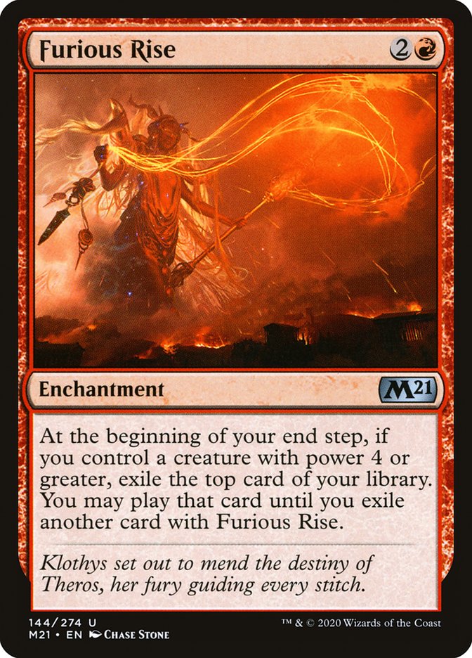 Furious Rise [Core Set 2021] | PLUS EV GAMES 