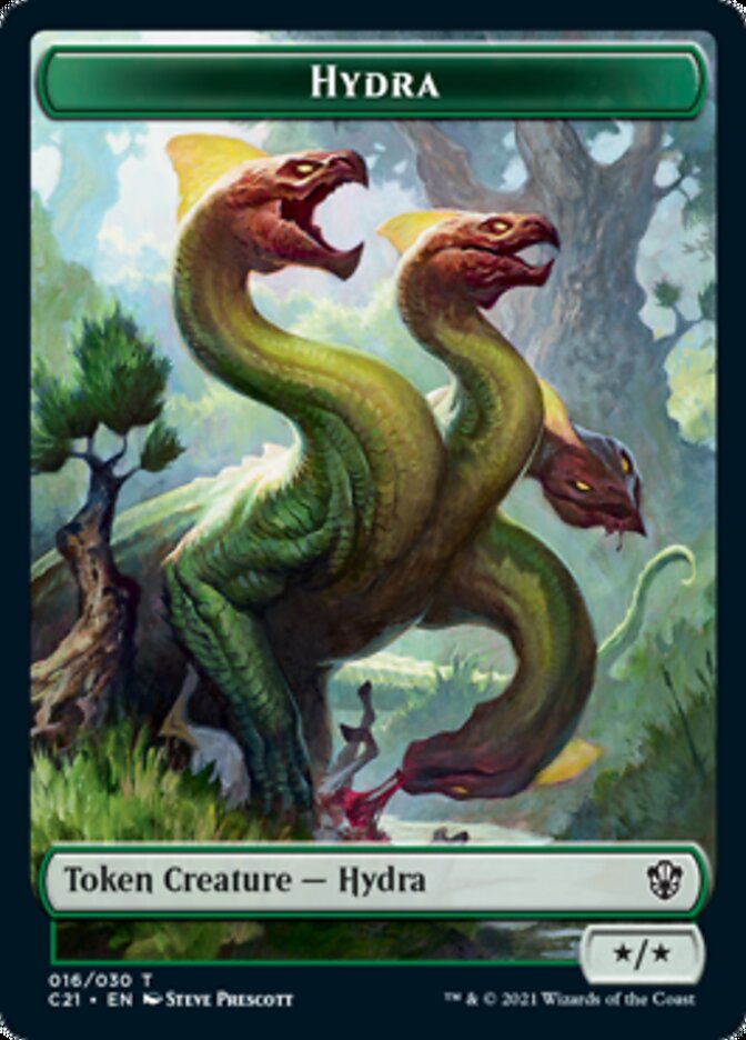 Hydra // Boar Token [Commander 2021 Tokens] | PLUS EV GAMES 