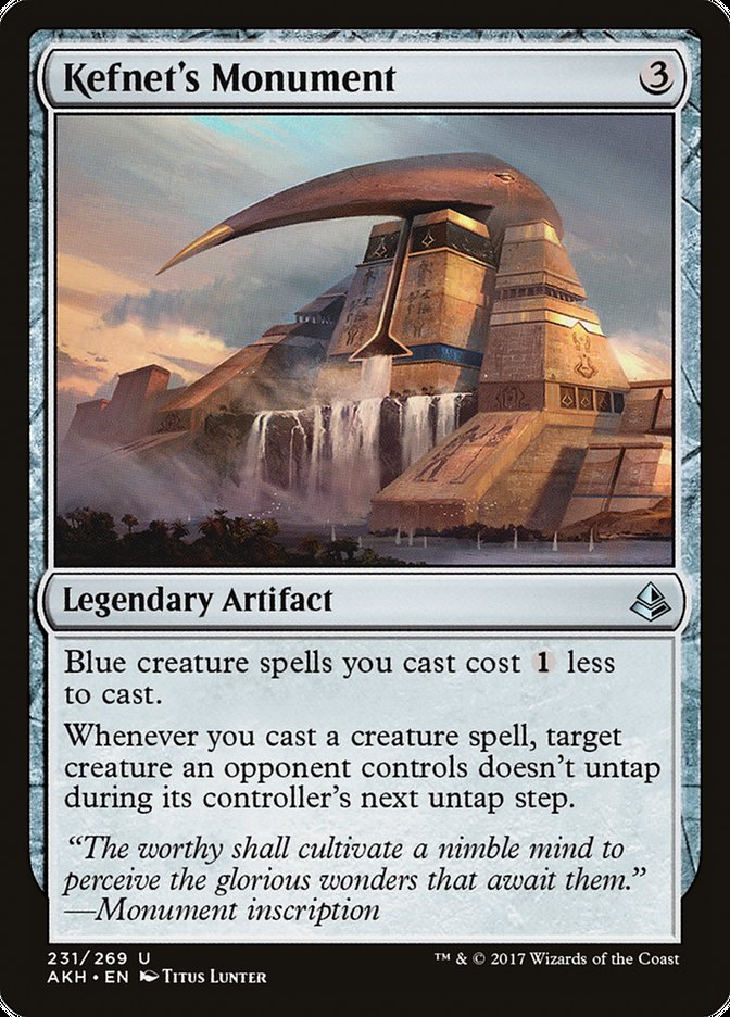 Kefnet's Monument [Amonkhet] | PLUS EV GAMES 