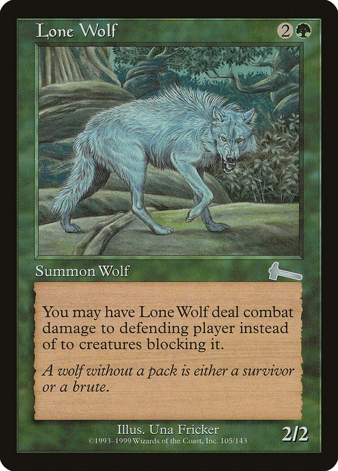 Lone Wolf [Urza's Legacy] | PLUS EV GAMES 