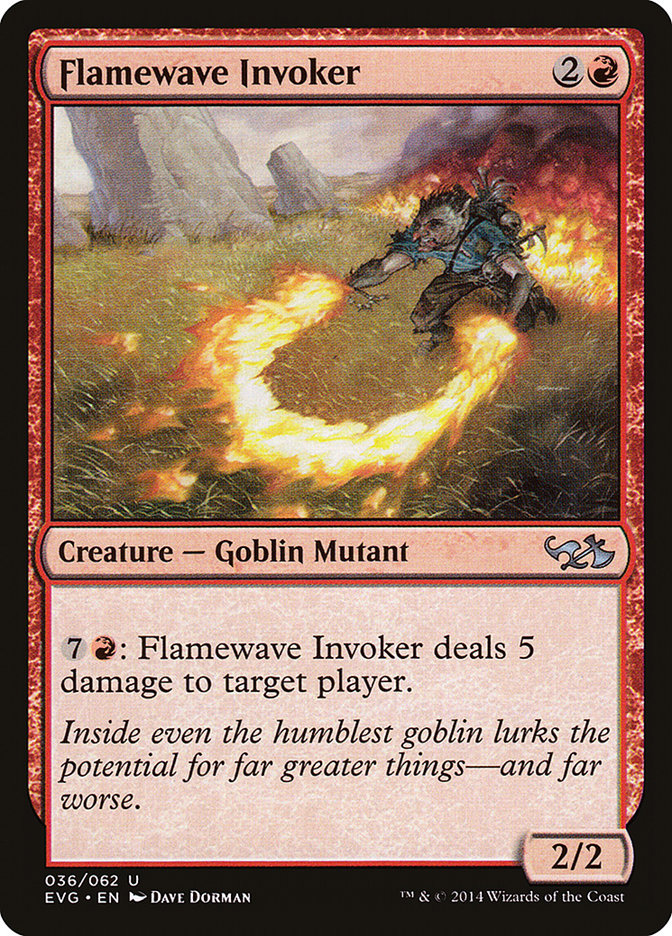 Flamewave Invoker (Elves vs. Goblins) [Duel Decks Anthology] | PLUS EV GAMES 