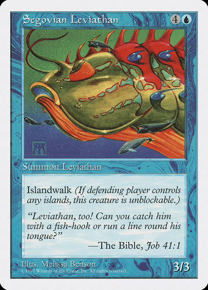 Segovian Leviathan [Fifth Edition] | PLUS EV GAMES 