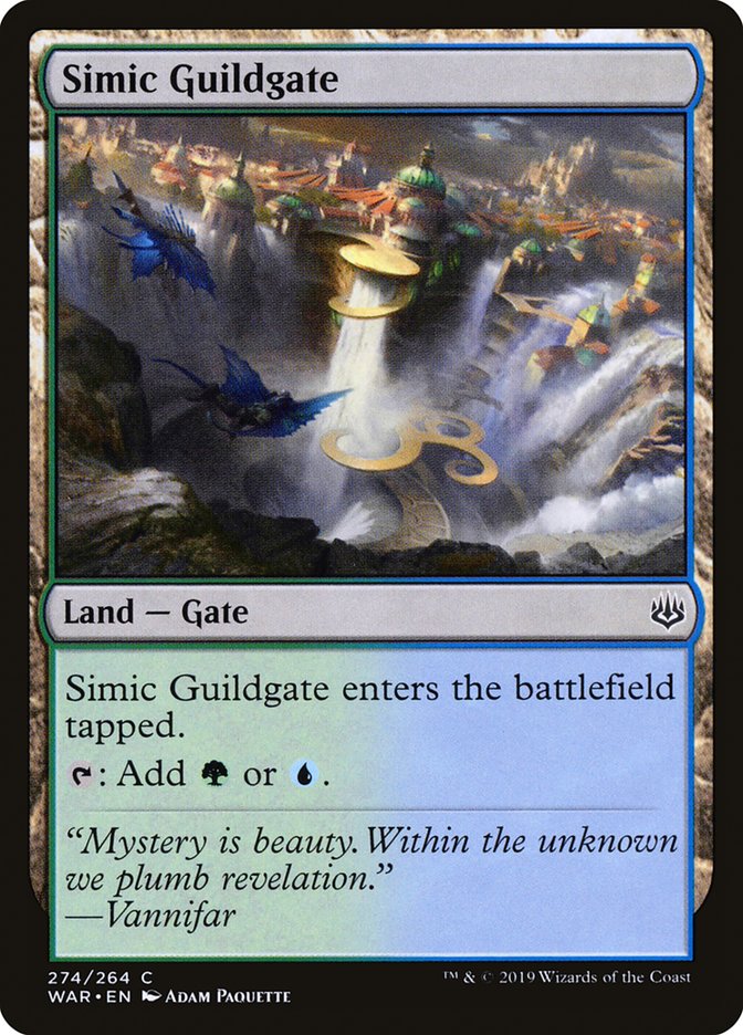 Simic Guildgate [War of the Spark] | PLUS EV GAMES 