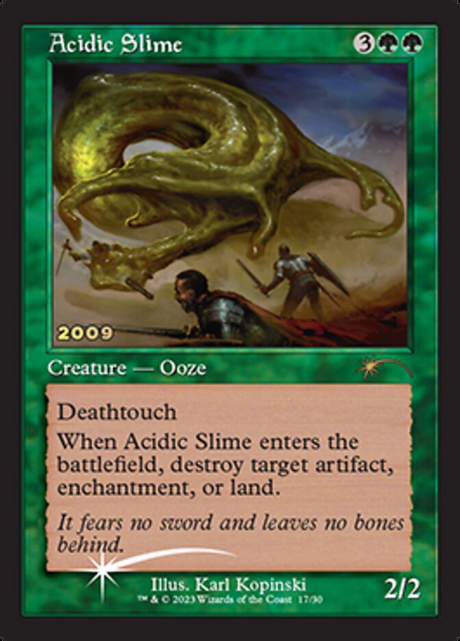 Acidic Slime [30th Anniversary Promos] | PLUS EV GAMES 