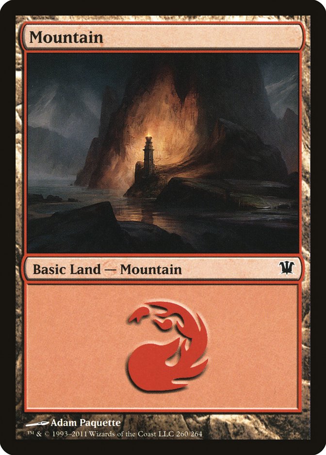 Mountain (260) [Innistrad] | PLUS EV GAMES 