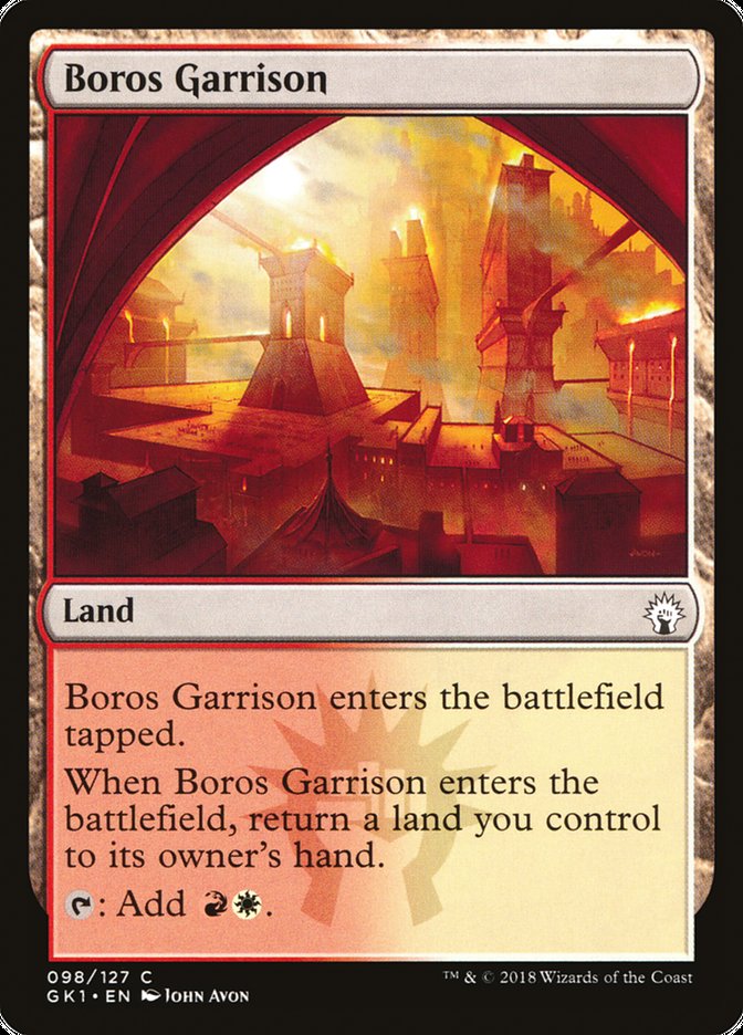 Boros Garrison [Guilds of Ravnica Guild Kit] | PLUS EV GAMES 