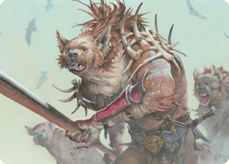 Gnoll Art Card [Dungeons & Dragons: Adventures in the Forgotten Realms Art Series] | PLUS EV GAMES 