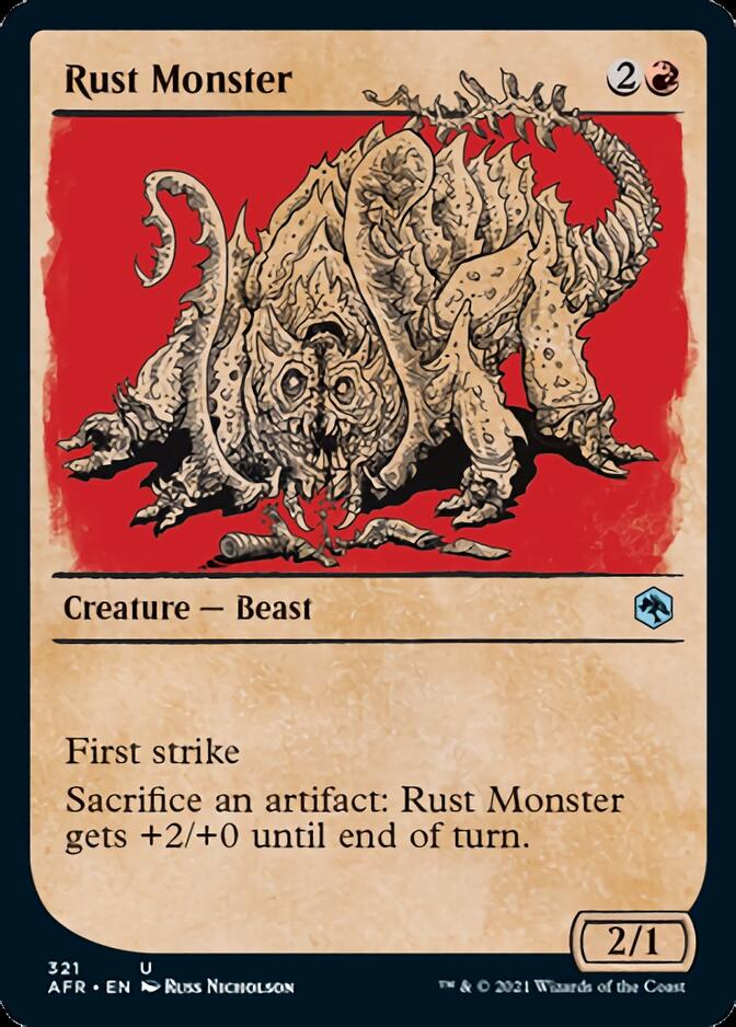 Rust Monster (Showcase) [Dungeons & Dragons: Adventures in the Forgotten Realms] | PLUS EV GAMES 