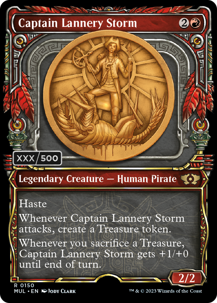 Captain Lannery Storm (Serialized) [Multiverse Legends] | PLUS EV GAMES 