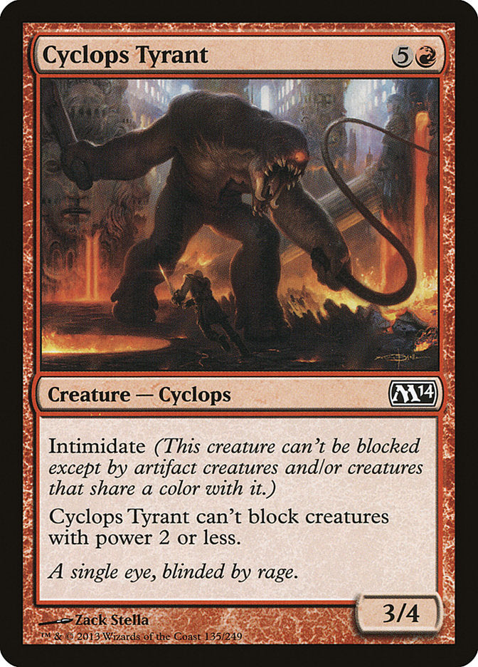 Cyclops Tyrant [Magic 2014] | PLUS EV GAMES 