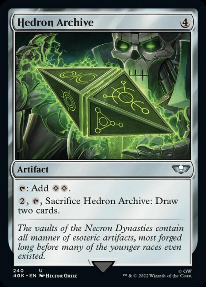 Hedron Archive [Universes Beyond: Warhammer 40,000] | PLUS EV GAMES 