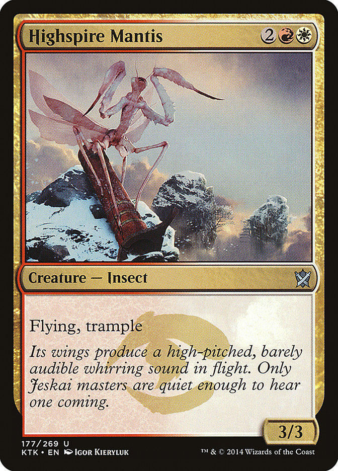 Highspire Mantis [Khans of Tarkir] | PLUS EV GAMES 