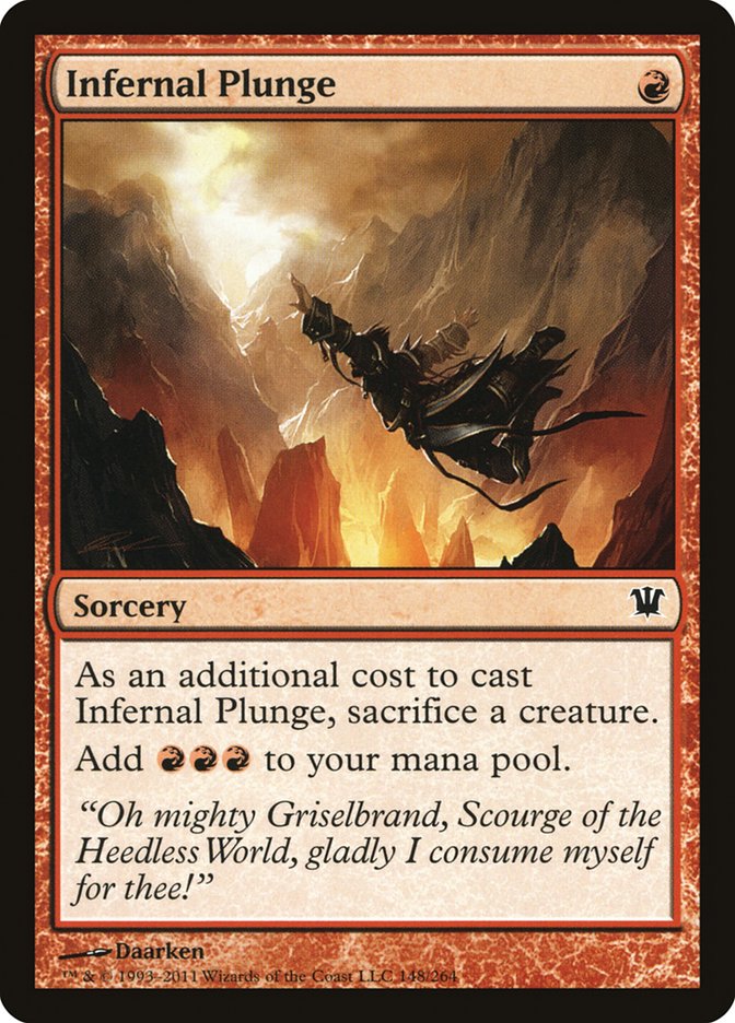 Infernal Plunge [Innistrad] | PLUS EV GAMES 