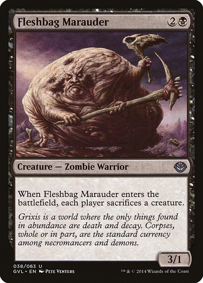 Fleshbag Marauder (Garruk vs. Liliana) [Duel Decks Anthology] | PLUS EV GAMES 