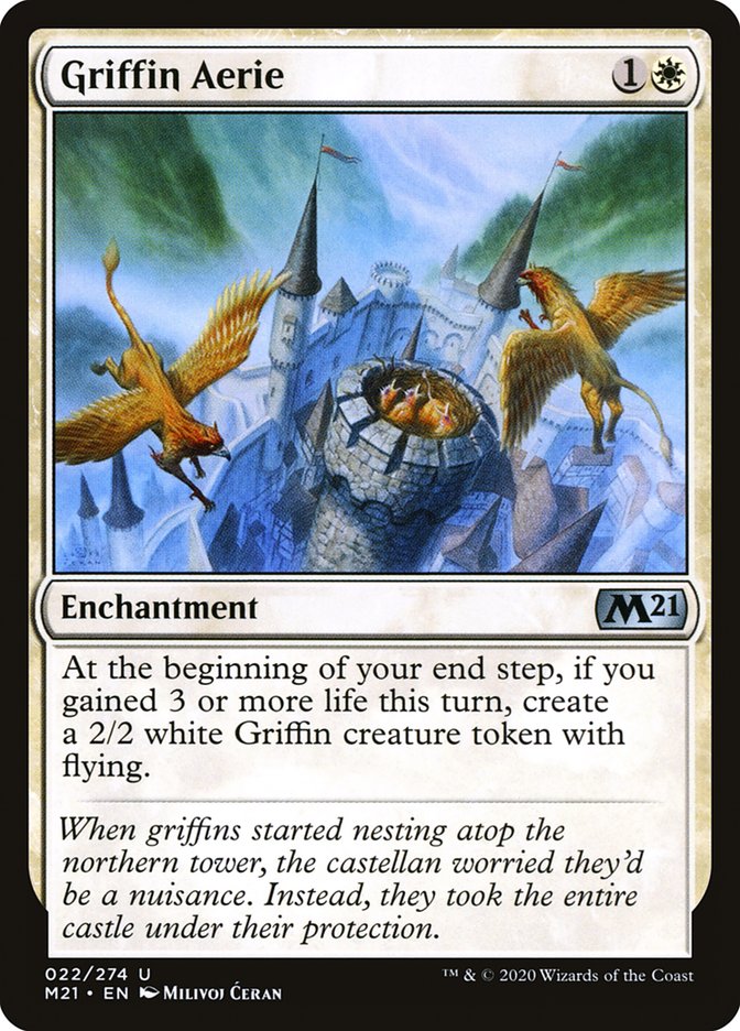 Griffin Aerie [Core Set 2021] | PLUS EV GAMES 