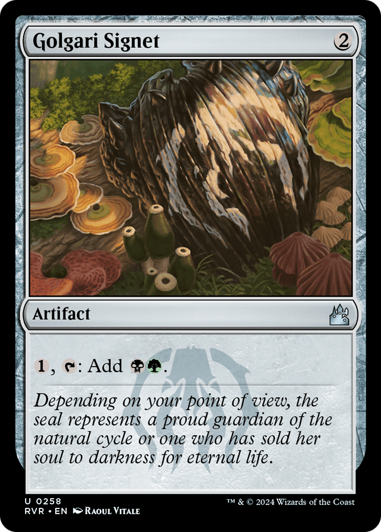 Golgari Signet [Ravnica Remastered] | PLUS EV GAMES 