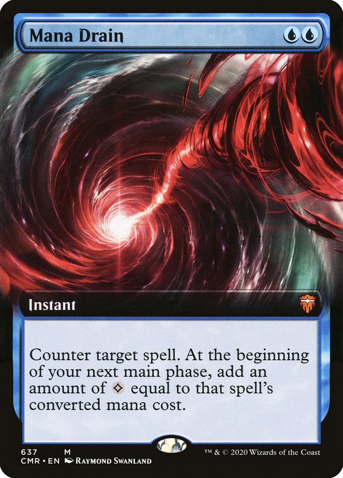 Mana Drain (Extended) [Commander Legends Extended] | PLUS EV GAMES 