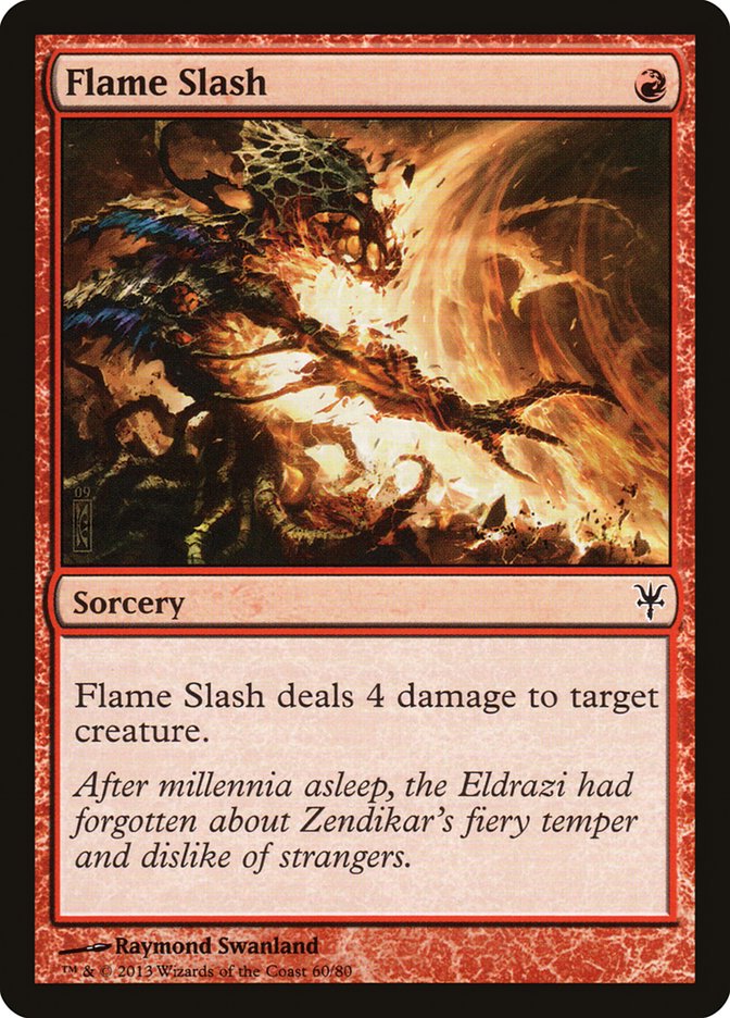 Flame Slash [Duel Decks: Sorin vs. Tibalt] | PLUS EV GAMES 