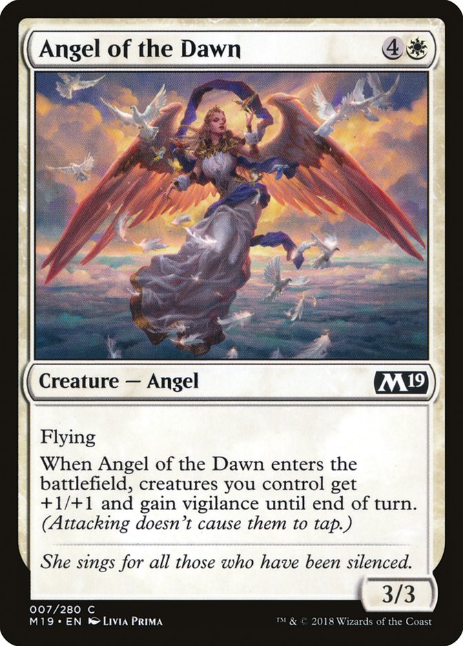 Angel of the Dawn [Core Set 2019] | PLUS EV GAMES 