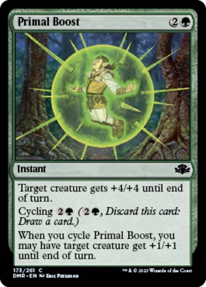 Primal Boost [Dominaria Remastered] | PLUS EV GAMES 