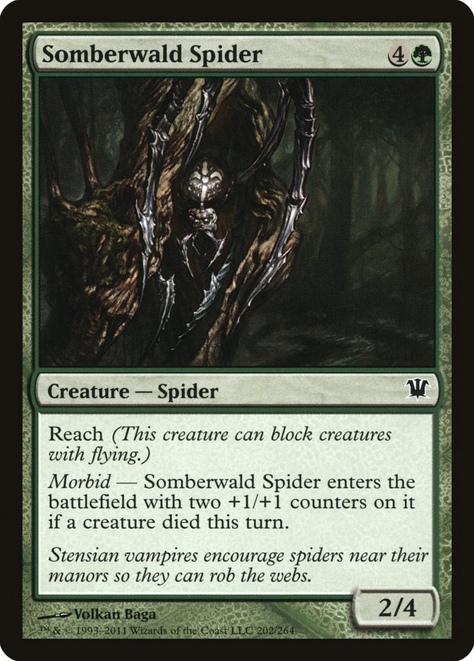 Somberwald Spider [Innistrad] | PLUS EV GAMES 