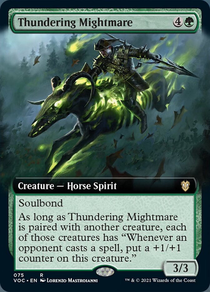 Thundering Mightmare (Extended) [Innistrad: Crimson Vow Commander] | PLUS EV GAMES 