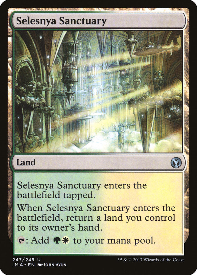 Selesnya Sanctuary [Iconic Masters] | PLUS EV GAMES 