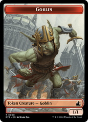 Goblin (0008) // Voja Double-Sided Token [Ravnica Remastered Tokens] | PLUS EV GAMES 
