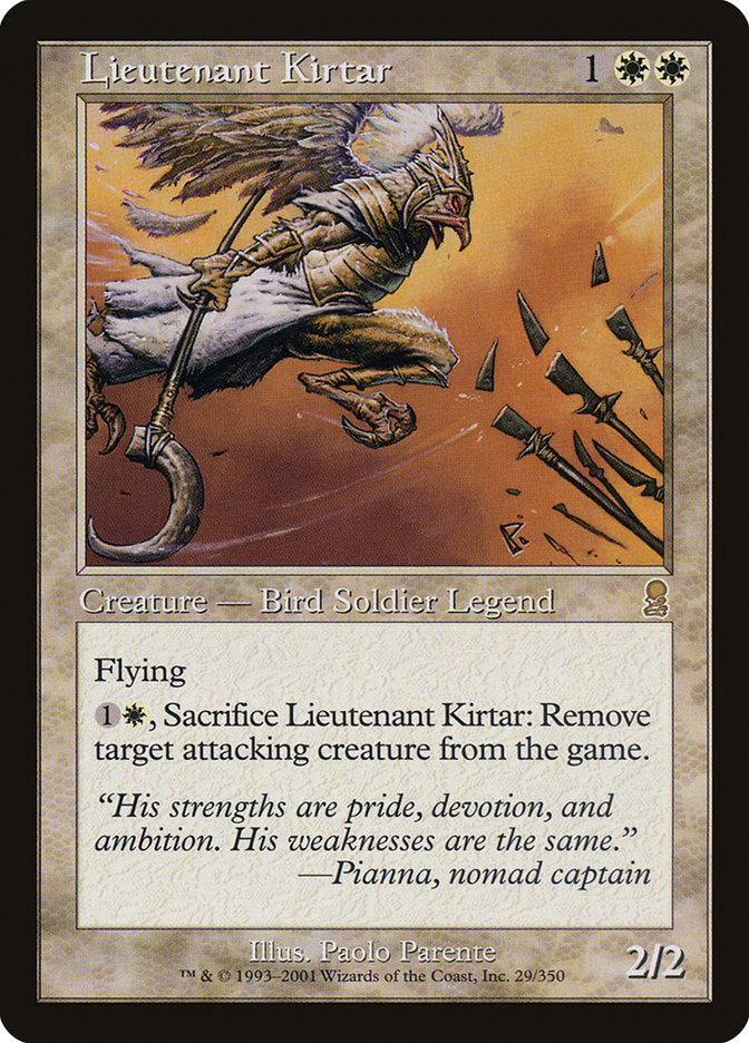 Lieutenant Kirtar [Odyssey] | PLUS EV GAMES 