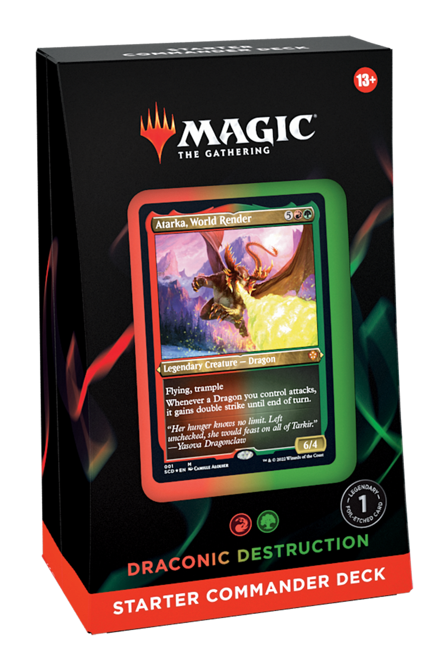 Starter Commander Deck (Draconic Destruction) | PLUS EV GAMES 