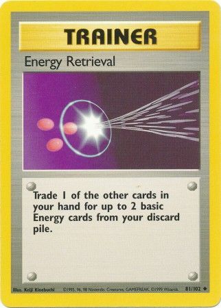 Energy Retrieval (81/102) [Base Set] | PLUS EV GAMES 