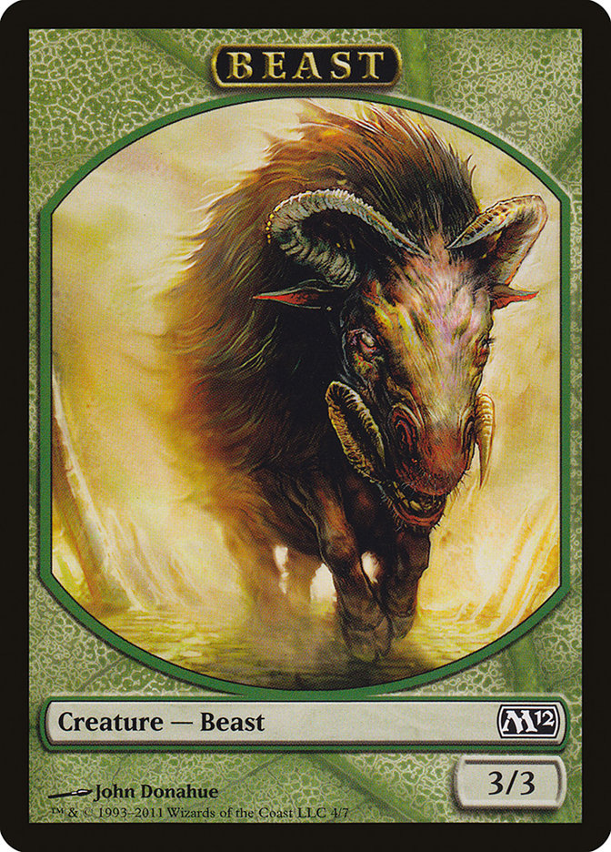 Beast [Magic 2012 Tokens] | PLUS EV GAMES 