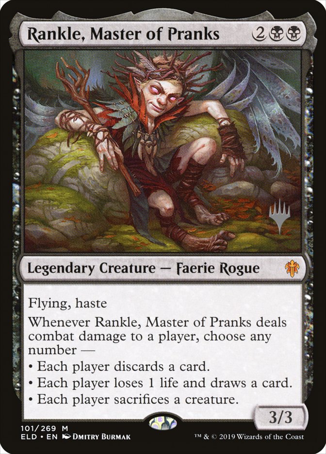 Rankle, Master of Pranks (Promo Pack) [Throne of Eldraine Promos] | PLUS EV GAMES 