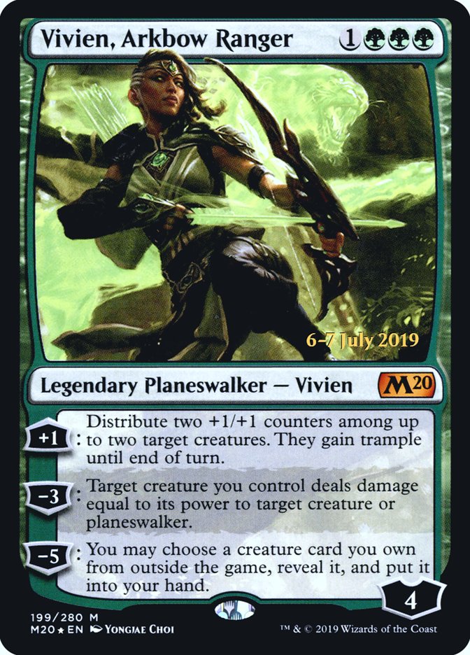 Vivien, Arkbow Ranger  [Core Set 2020 Prerelease Promos] | PLUS EV GAMES 