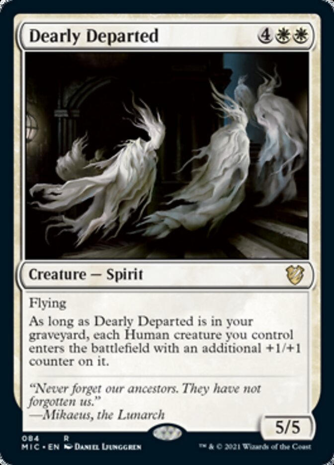 Dearly Departed [Innistrad: Midnight Hunt Commander] | PLUS EV GAMES 