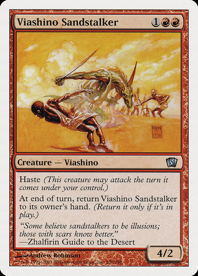 Viashino Sandstalker [Eighth Edition] | PLUS EV GAMES 