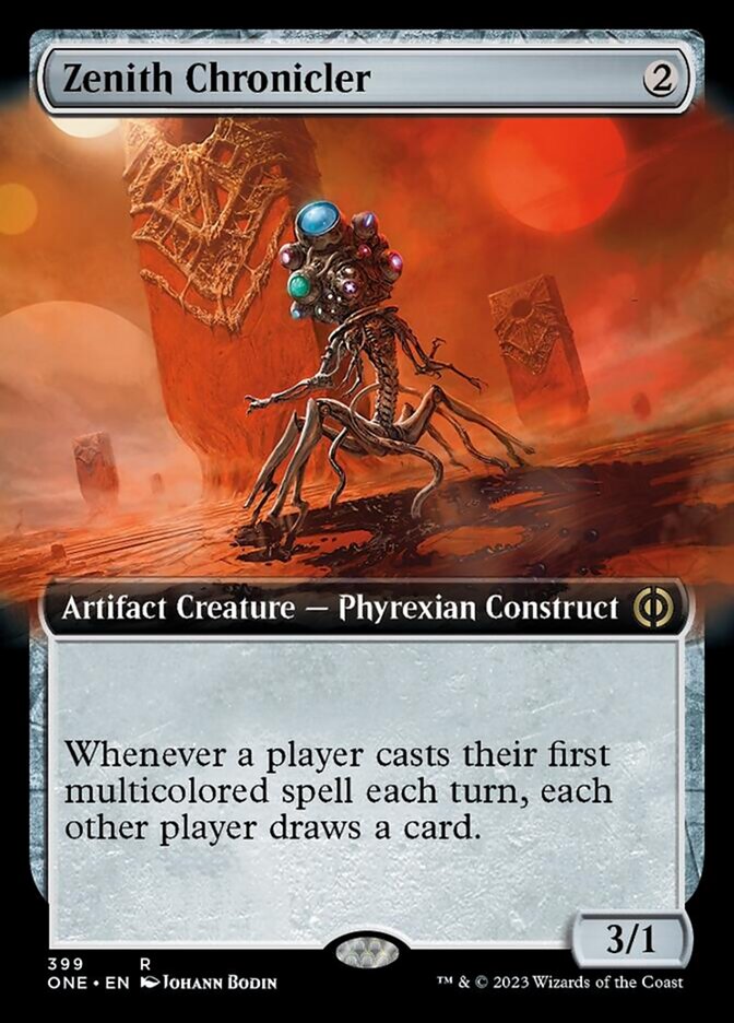 Zenith Chronicler (Extended Art) [Phyrexia: All Will Be One] | PLUS EV GAMES 