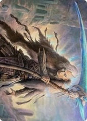 Egon, God of Death Art Card [Kaldheim: Art Series] | PLUS EV GAMES 