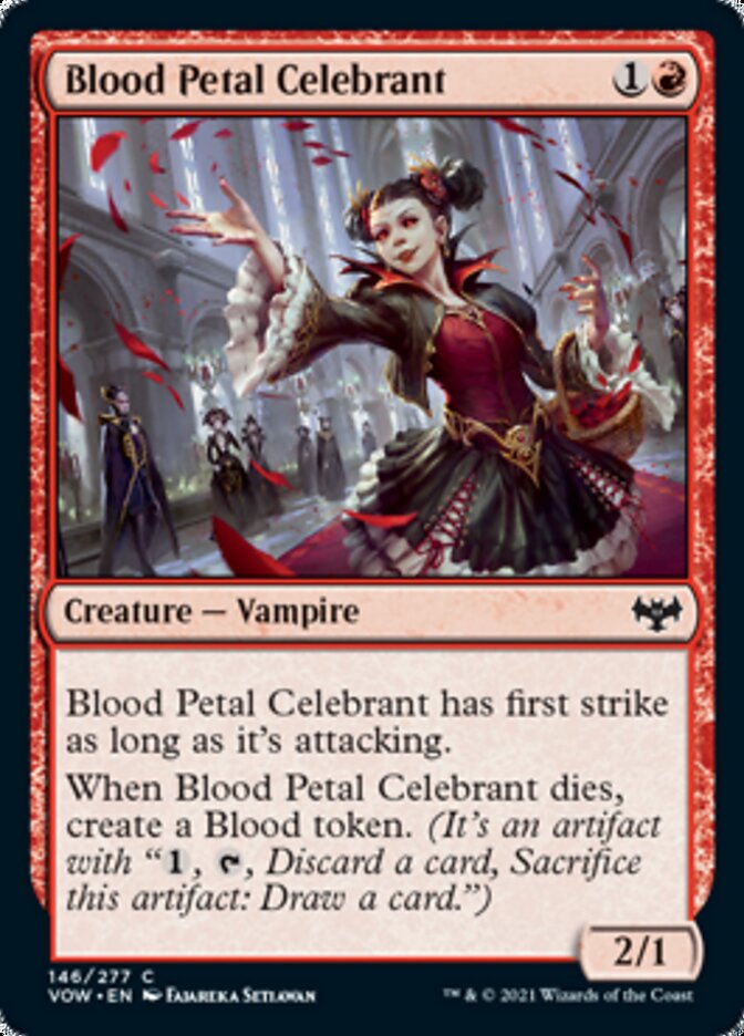 Blood Petal Celebrant [Innistrad: Crimson Vow] | PLUS EV GAMES 
