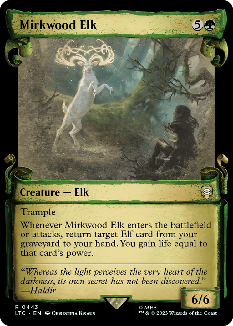Mirkwood Elk [The Lord of the Rings: Tales of Middle-Earth Commander Showcase Scrolls] | PLUS EV GAMES 