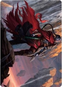 Anowon, the Ruin Thief Art Card [Zendikar Rising Art Series] | PLUS EV GAMES 