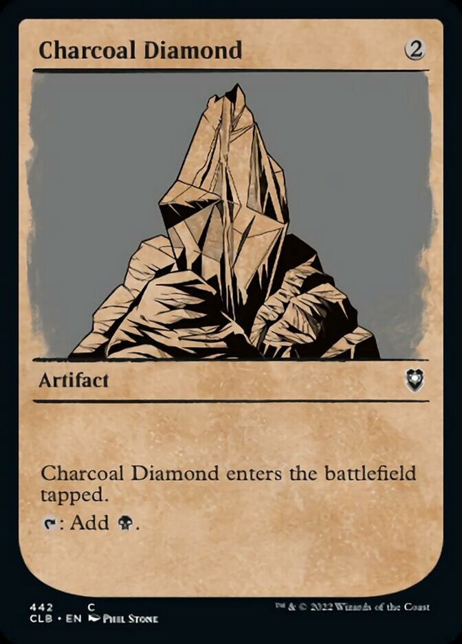 Charcoal Diamond (Showcase) [Commander Legends: Battle for Baldur's Gate] | PLUS EV GAMES 