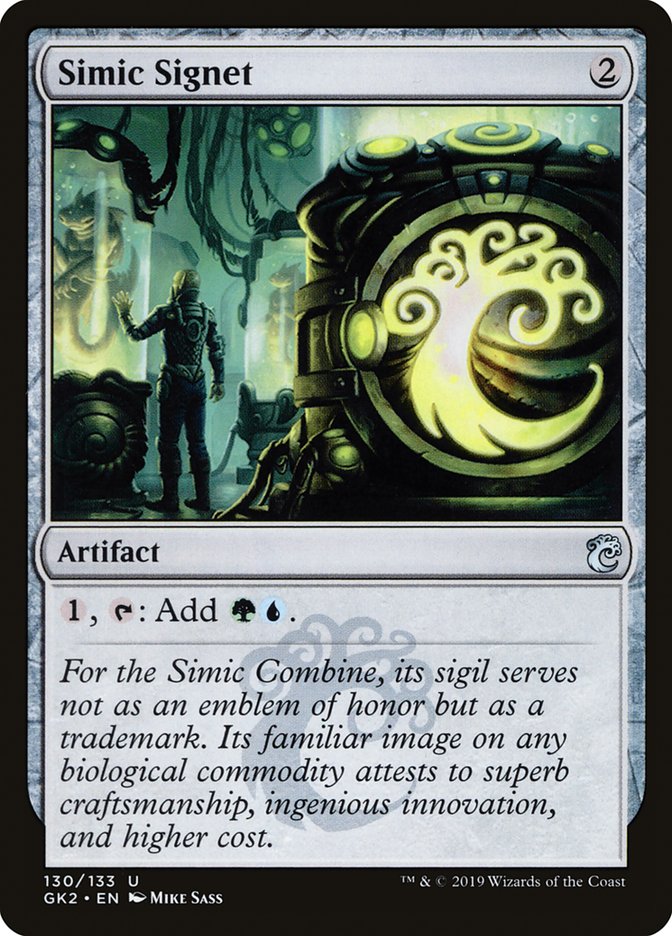 Simic Signet [Ravnica Allegiance Guild Kit] | PLUS EV GAMES 