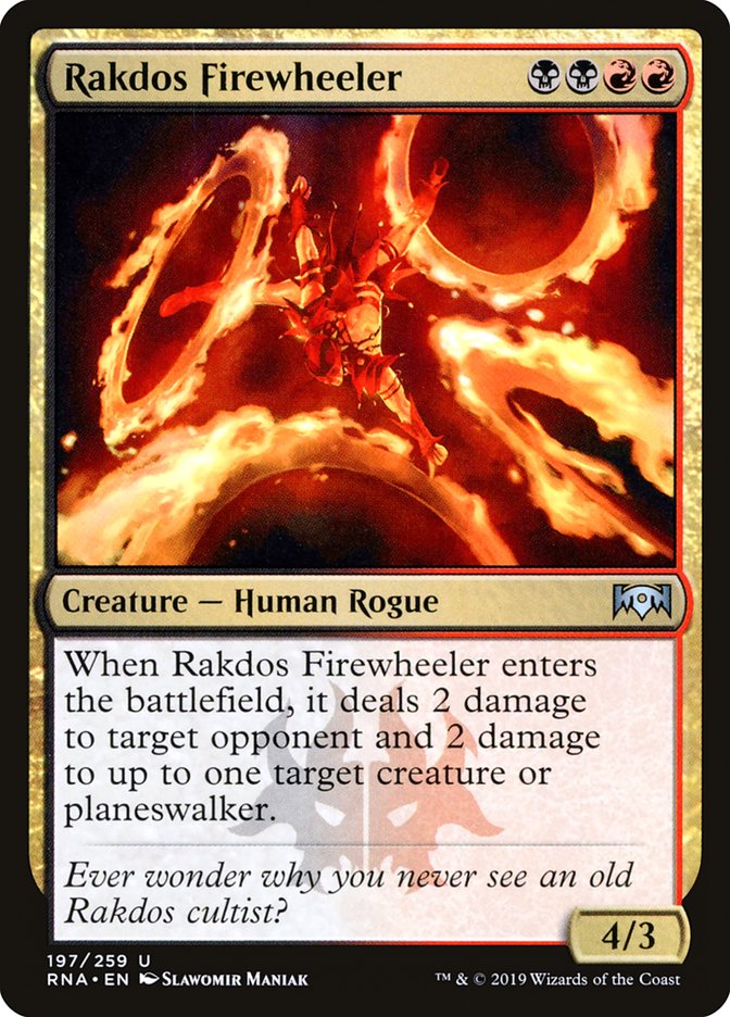 Rakdos Firewheeler [Ravnica Allegiance] | PLUS EV GAMES 