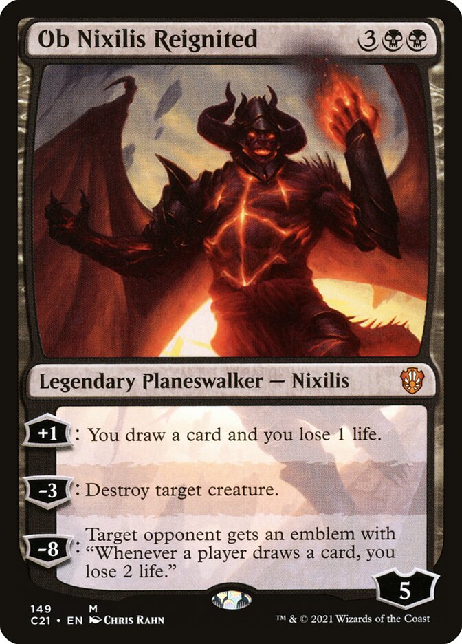 Ob Nixilis Reignited [Commander 2021] | PLUS EV GAMES 