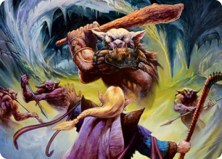 Den of the Bugbear (Dungeon Module) Art Card [Dungeons & Dragons: Adventures in the Forgotten Realms Art Series] | PLUS EV GAMES 