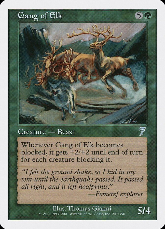 Gang of Elk [Seventh Edition] | PLUS EV GAMES 