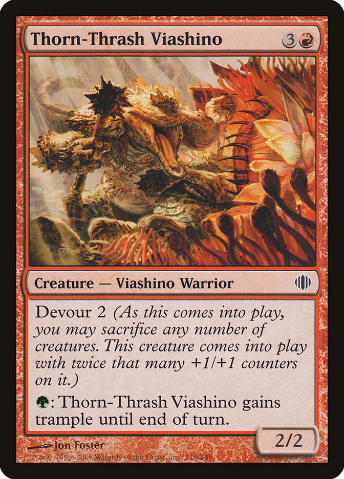 Thorn-Thrash Viashino [Shards of Alara] | PLUS EV GAMES 
